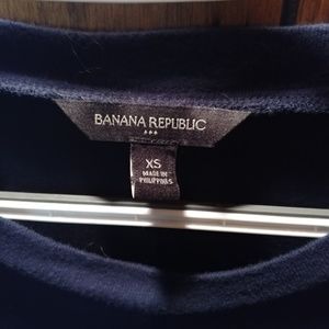 Banana republic Navy top
